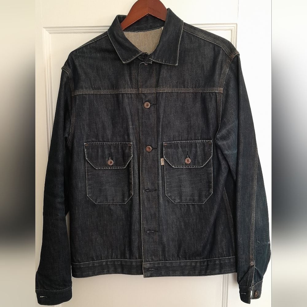 Railcar Fine Goods selvedge denim jacket trucker Type 2